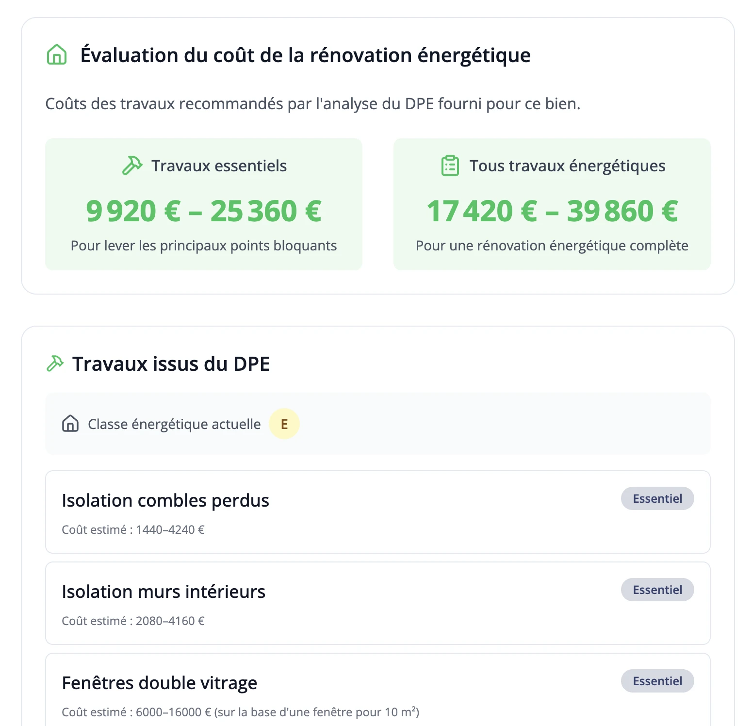 Analyse DPE